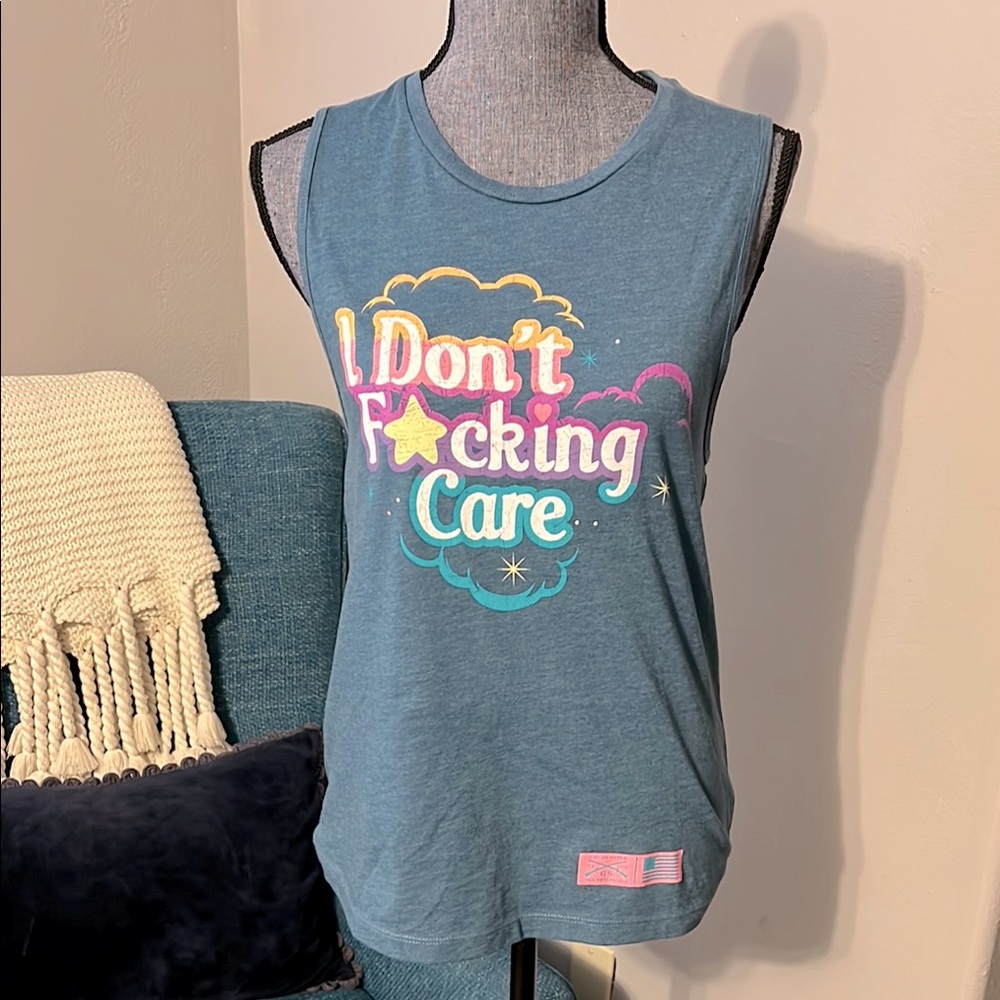 Grunt Style I don’t care Care Bears Tank top